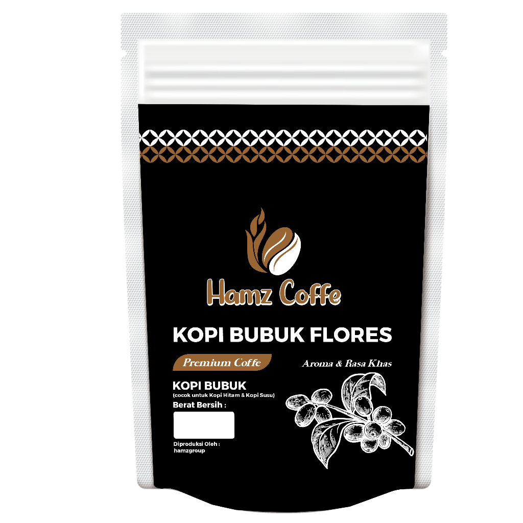 

Hamz Coffee - kopi bubuk flores asli delicious 1000gr