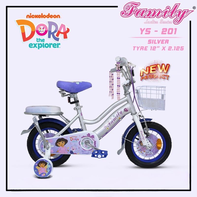 Sepeda Anak Family Mini 12 inch Dora