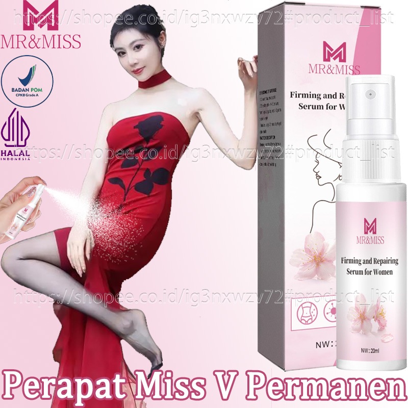 Spray perawatan miss v Obat keputihan Jamu rapet miss v kembali perawan 20ml Parfum miss v aman diji