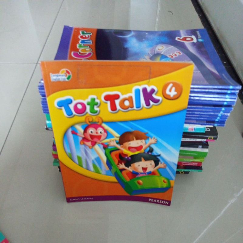 

buku tot talk 4 longman english link pearson always learning buku bekas original