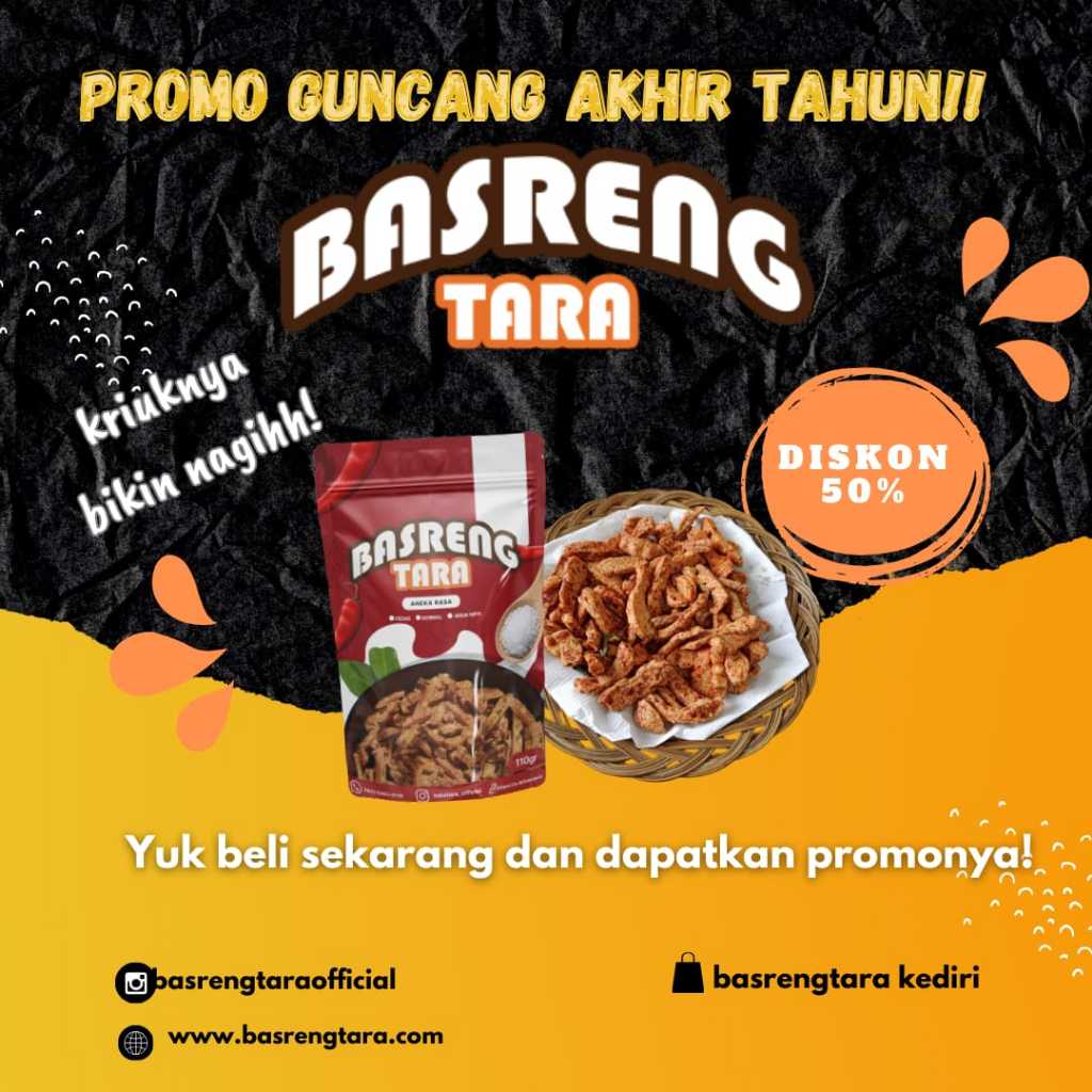 

Basreng Tara pedas original