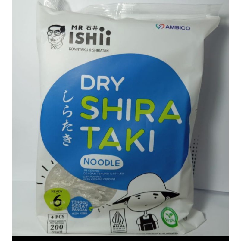 

Mie Shirataki,Dry Noodle Shirataki 200gram