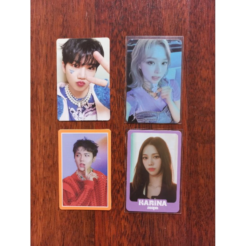 [PC OFFICIAL] PC AESPA KARINA WINTER GIRLS PC TREASURE DEEP BLUE JUNKYU DOYOUNG