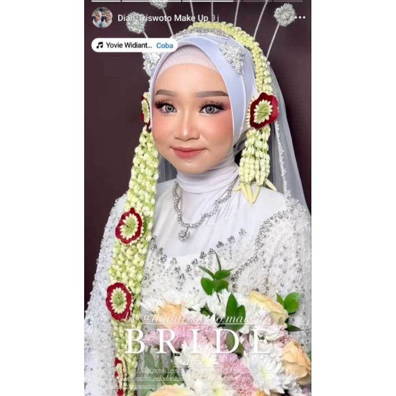 ronce melati solo hijab - hana melati - melati asli