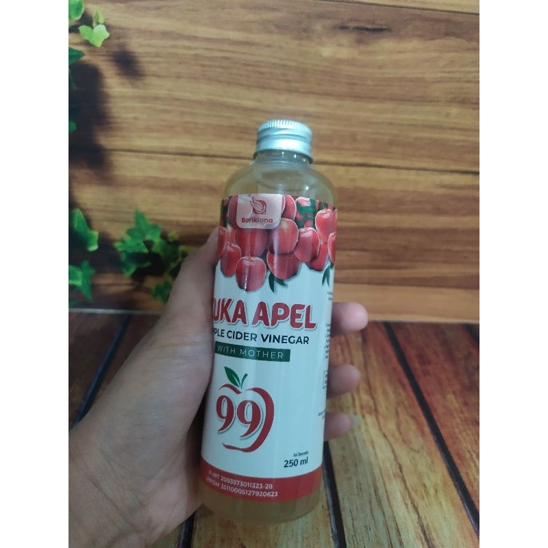 

Cuka Apel Apple Cider Vinegar With Mother Bariklana Original 250 Ml