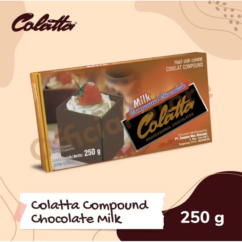 

COLATTA MILK CHOCOLATES//COKLAT BATANG MERK COLATTA//COLATTA COKLAT BATANG RASA SUSU