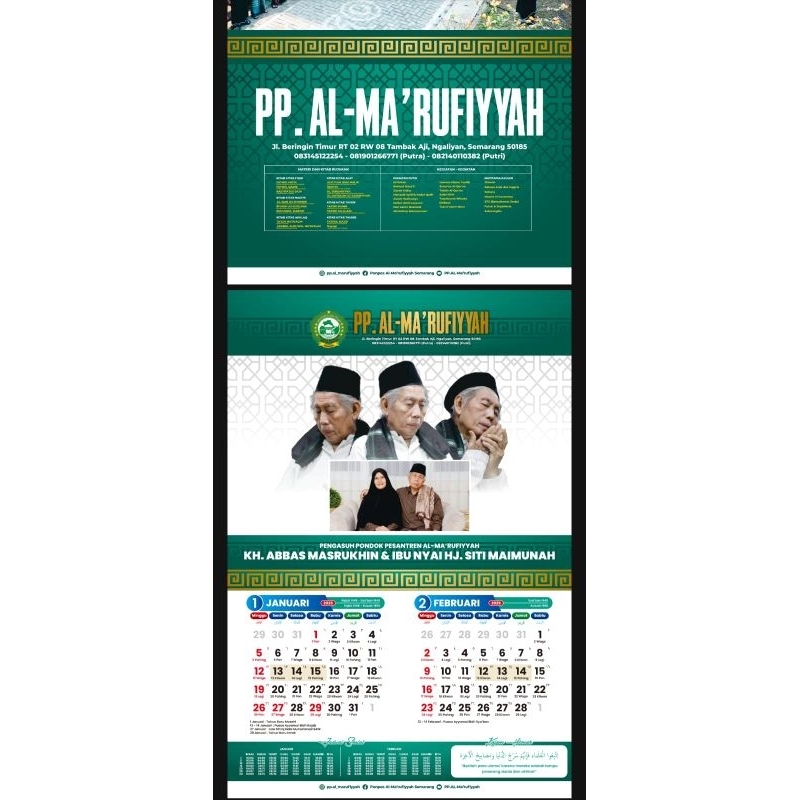 

Kalender PP Ma'rufiyyah 2025