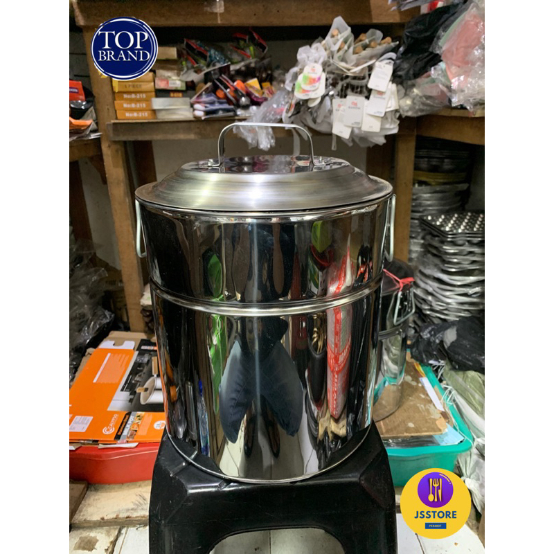 Panci bakso | dandang bakso stainles stel ukuran 26cm tebal