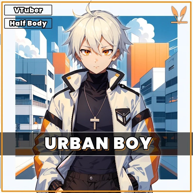 Vtuber / Live2d (Premade & Siap Pakai) - Urban Boy