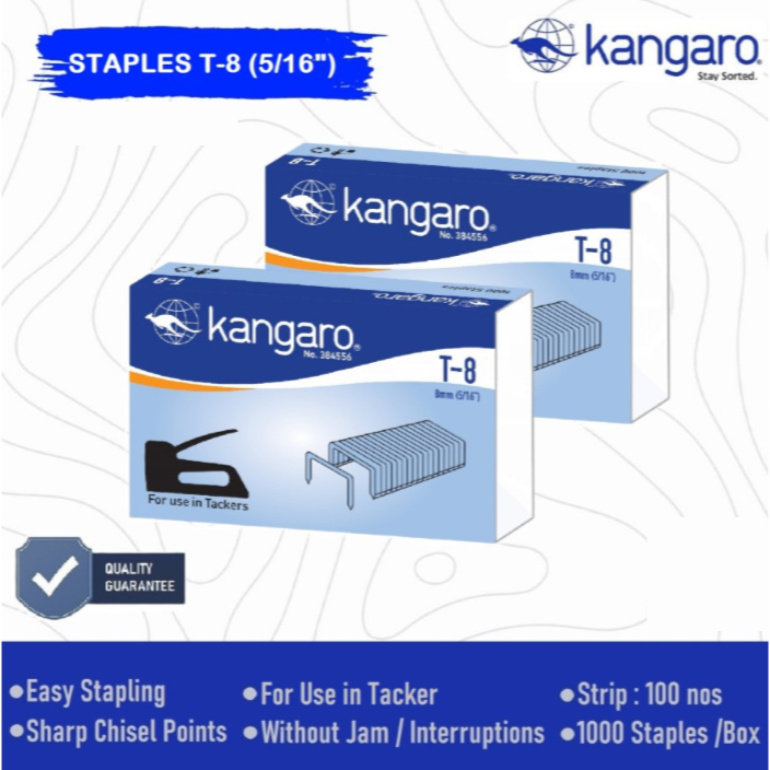 

STAPLES / ANAK STEPLER JOK KULIT MOTOR / ANAK STEPLER SOFA / ISI HEKTER / ISI ULANG JEPRETAN / ISI ULANG STAPLER TEMBAK / REFILL GUN TACKER / STAPLES KANGARO T8