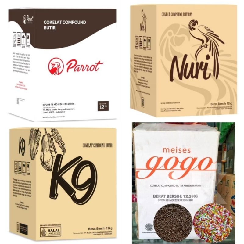 

MEISES CHOCOLATE PARROT, GOGO, K9 REPACK 250 GR