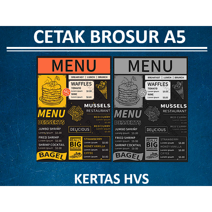 

CETAK BROSUR UKURAN A5 KERTAS HVS. BEWARNA / HITAM PUTIH (MINIMAL PEMBELIAN 100 LEMBAR)