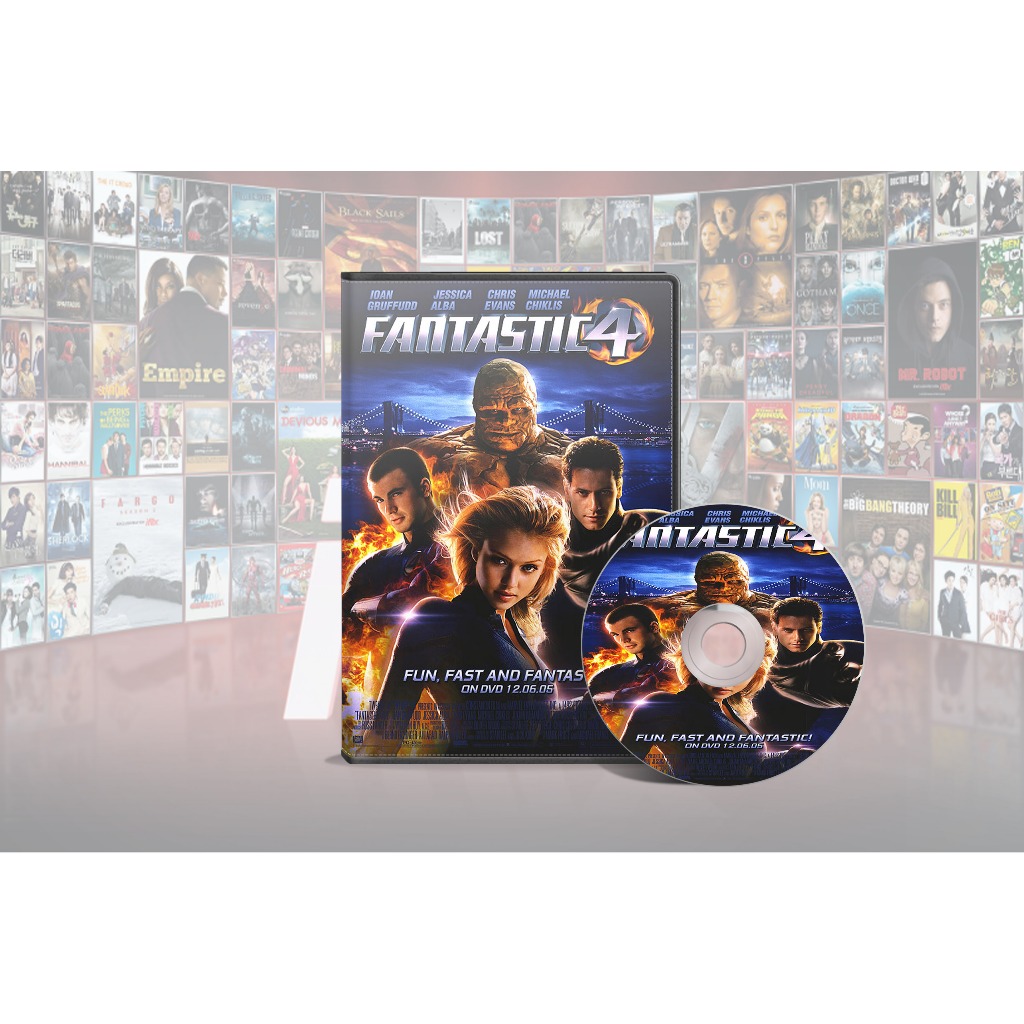 Koleksi DVD Film The Fantastic Four (2005-2015)