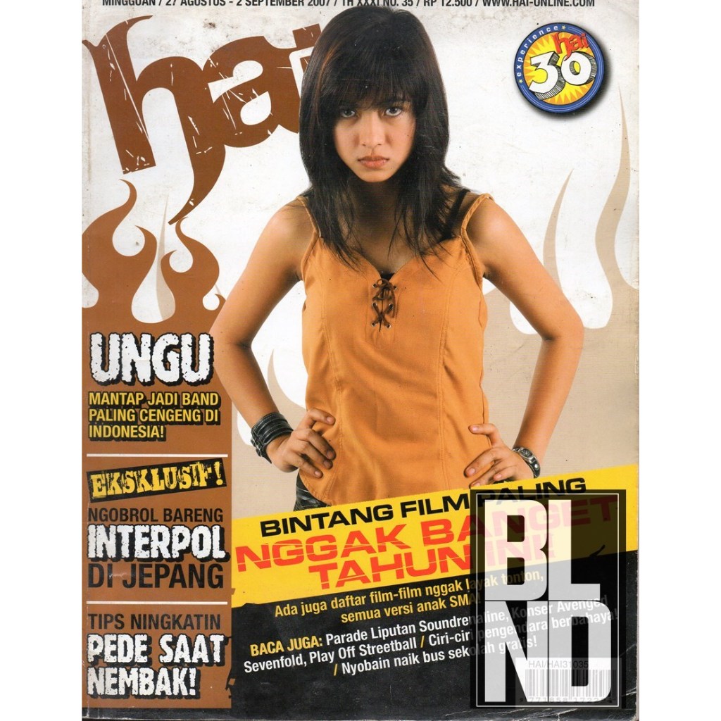 Majalah HAI Edisi September 2007 - Preloved