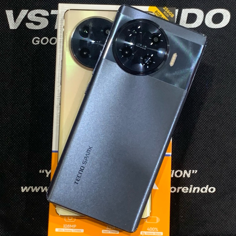 Tecno Spark 20 Pro+ plus 8/256 GB Garansi Resmi Indonesia Second Bekas Original