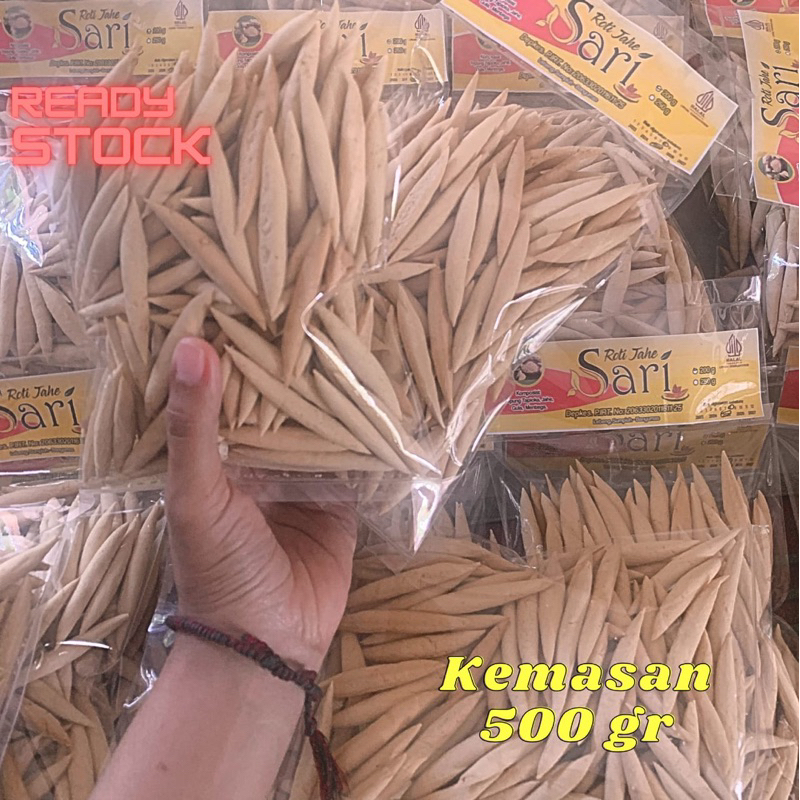 

stik jahe sari/roti jahe sari 500 gr