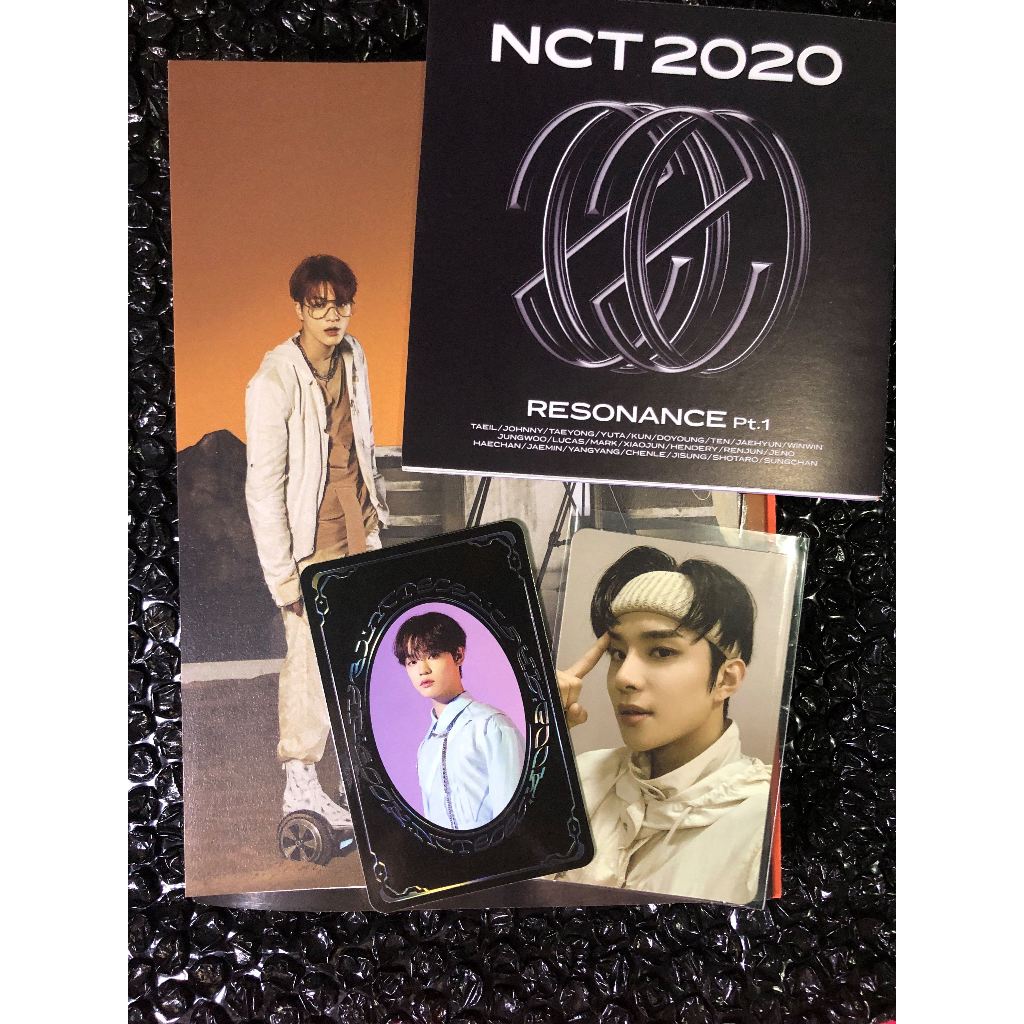 [PRELOVED UNSEALED] ALBUM NCT 2020 RESONANCE PT. 1 (FUTURE VER.) PC JUNGWOO, YEARBOOK CHENLE