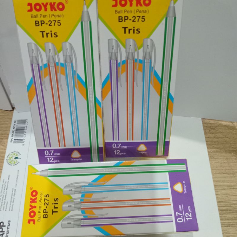 

Pulpen JOYKO Tris BP-275 / perpak (12pcs)