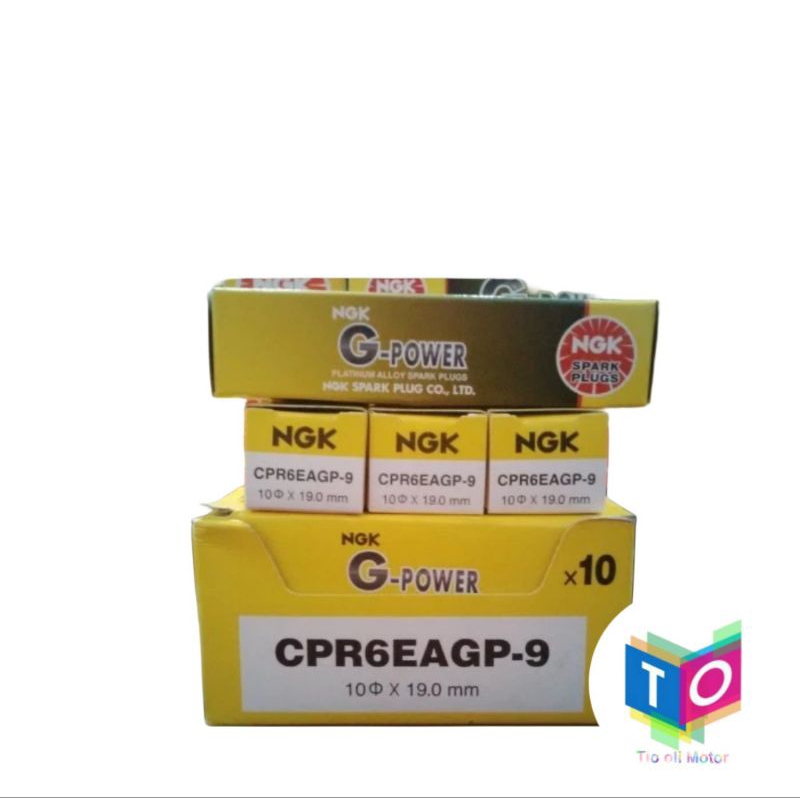 Busi Racing NGK G Power Platinum CPR6EAGP-9 Busi Karisma Beat  Vario NGK Original