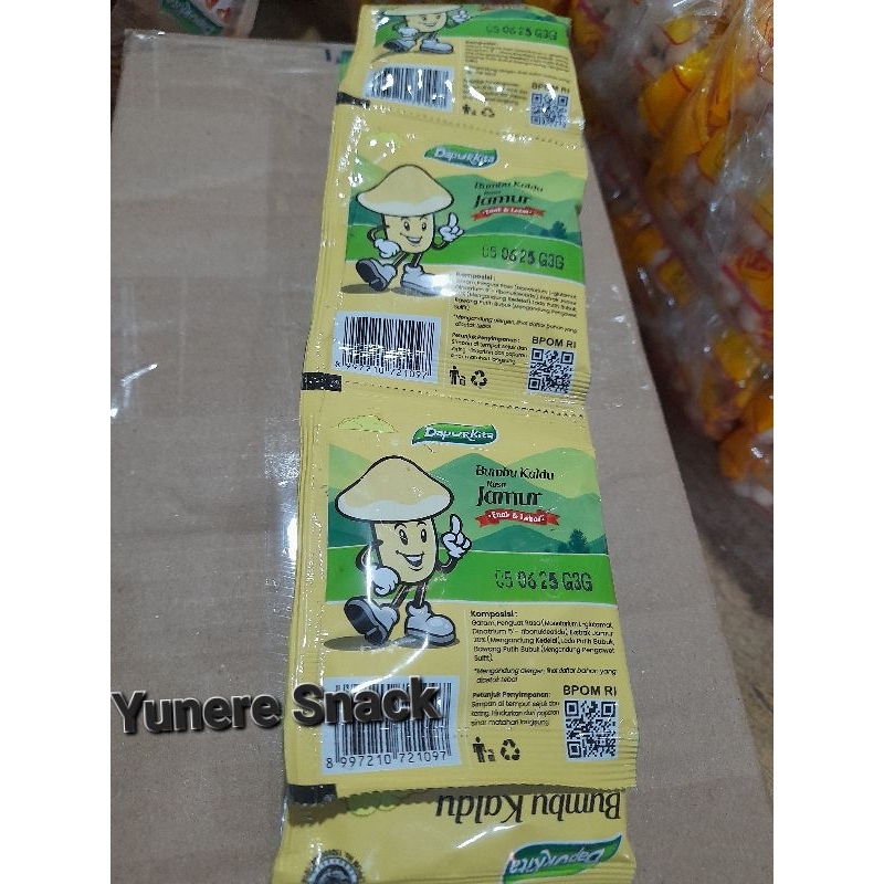

Bumbu Kaldu Jamur DapurKita 1 Renceng 12 Sachet