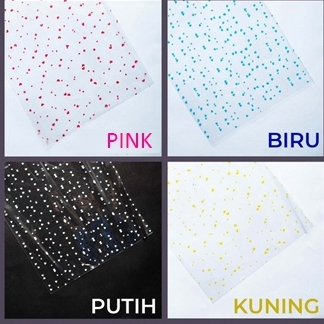 

Plastik snack ultah ±60pcs (24x45)