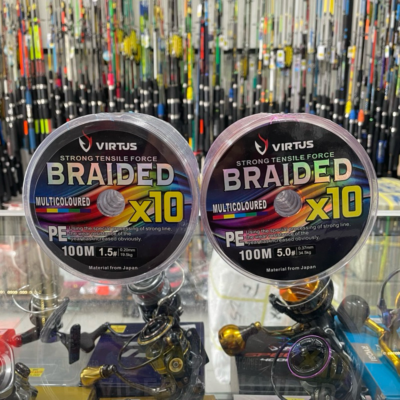 SENAR PE VIRTUS BRAIDED X10