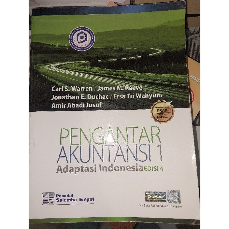 Pengantar Akuntansi 1 Adaptasi Indonesia Edisi 4 ( Buku Ori Bekas)
