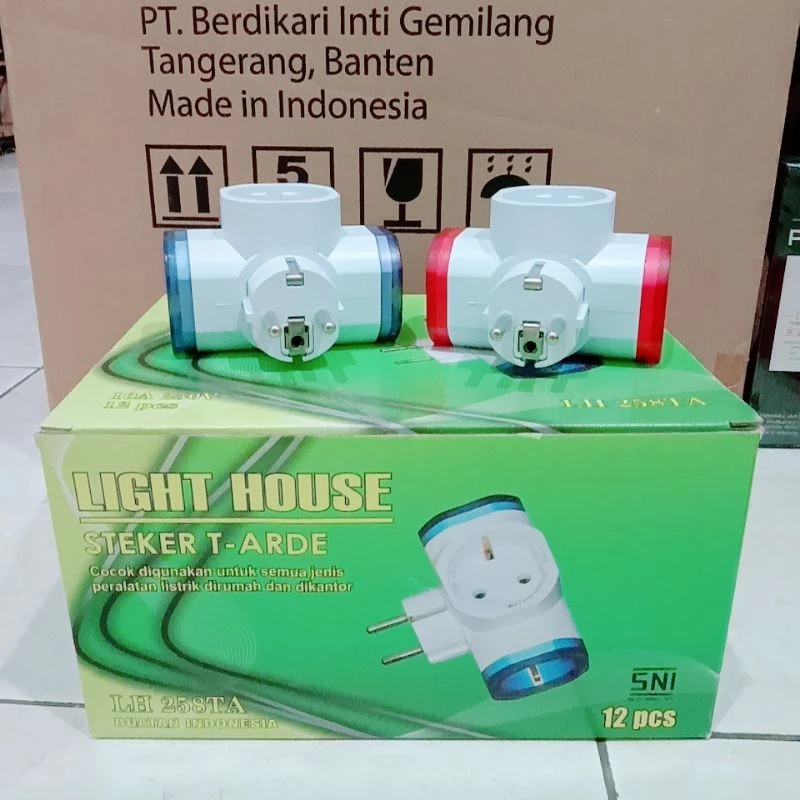 T Arde LightHouse l Vyba Steker Colokan Cabang 3