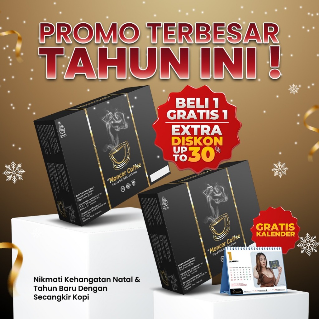 

NF Coffee Monceerr - Kopi Pria Dewasa Mendukung Stamina Tanpa Batas Halal & BPOM