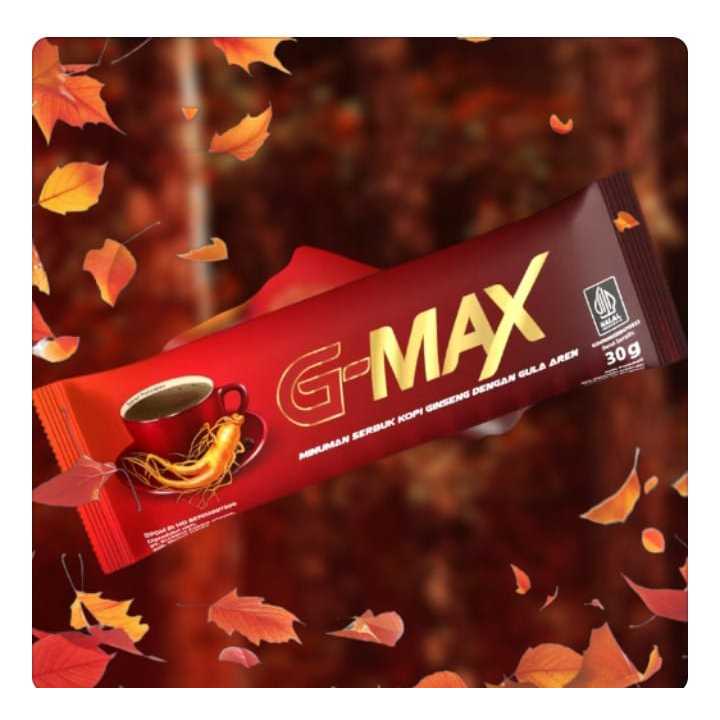 

KOPI G-max Kopi Gingseng Original Terbaik1 Sachet