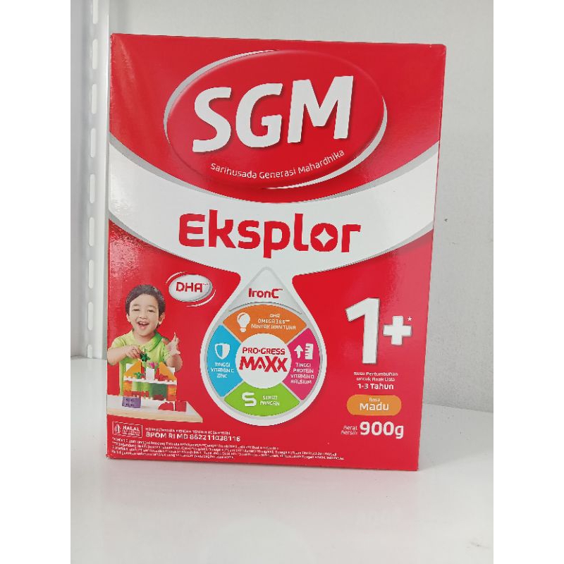 

SUSU SGM Eksplor 1+ (600gr) Rasa Madu