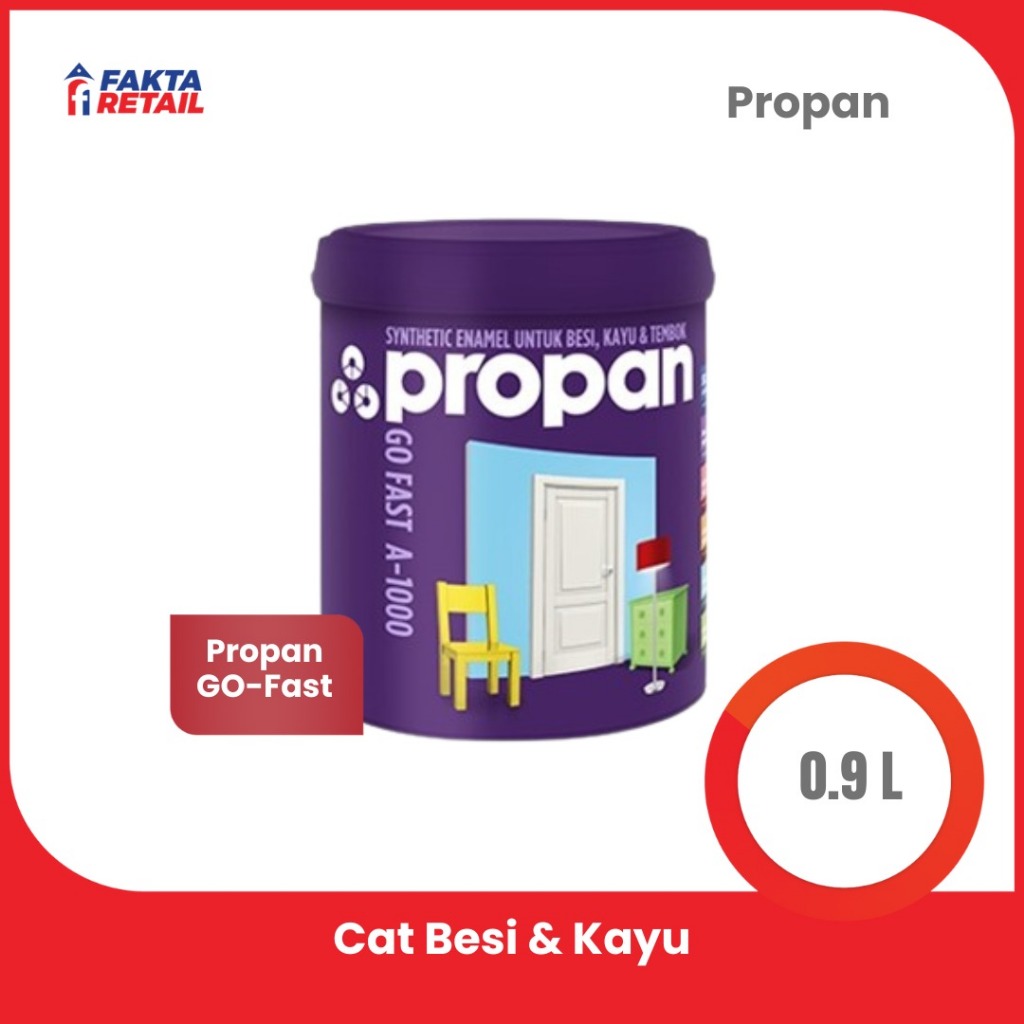 Propan Go-Fast 0,9 L | Cat Kayu & Besi