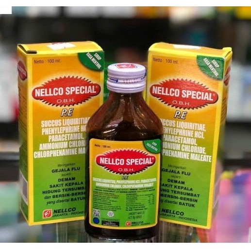 NELLCO SPECIAL OBH PE - OBAT BATUK FLU PILEK NELCO - OBAT BATUK HITAM NELKO