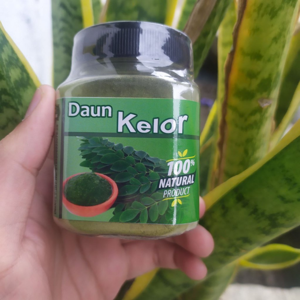 

Herbal Bubuk Daun Kelor Asli 100gr - Bubuk Daun Kelor Organik Tanpa Campuran - Bantu Menjaga Daya Tahan Tubuh