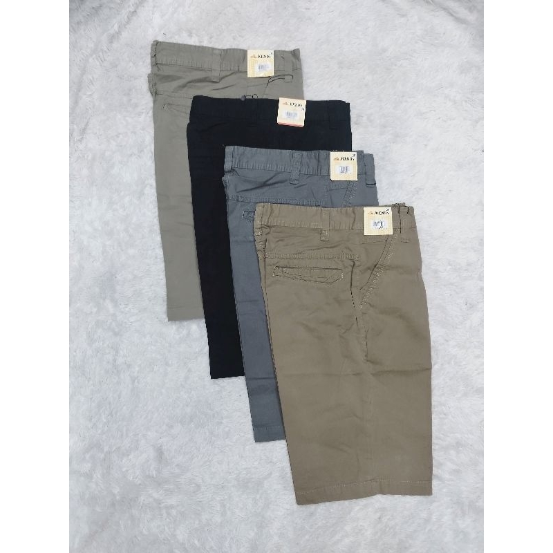 KENDY CELANA PENDEK KATUN POLOS ANTI LUNTUR / celana pendek katun kendy
