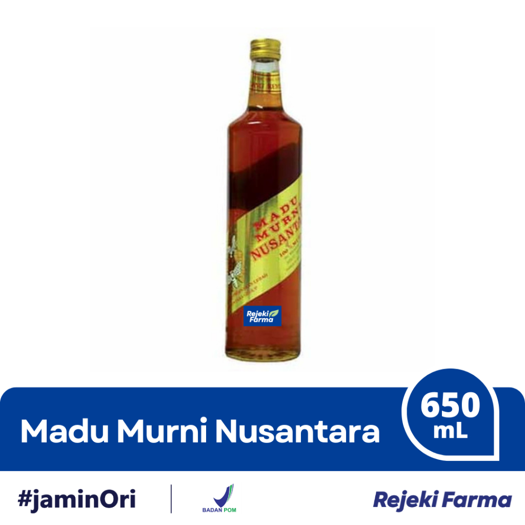 

Madu Murni Nusantara 650 ml - Sumber Tenaga Alami Natural Honey