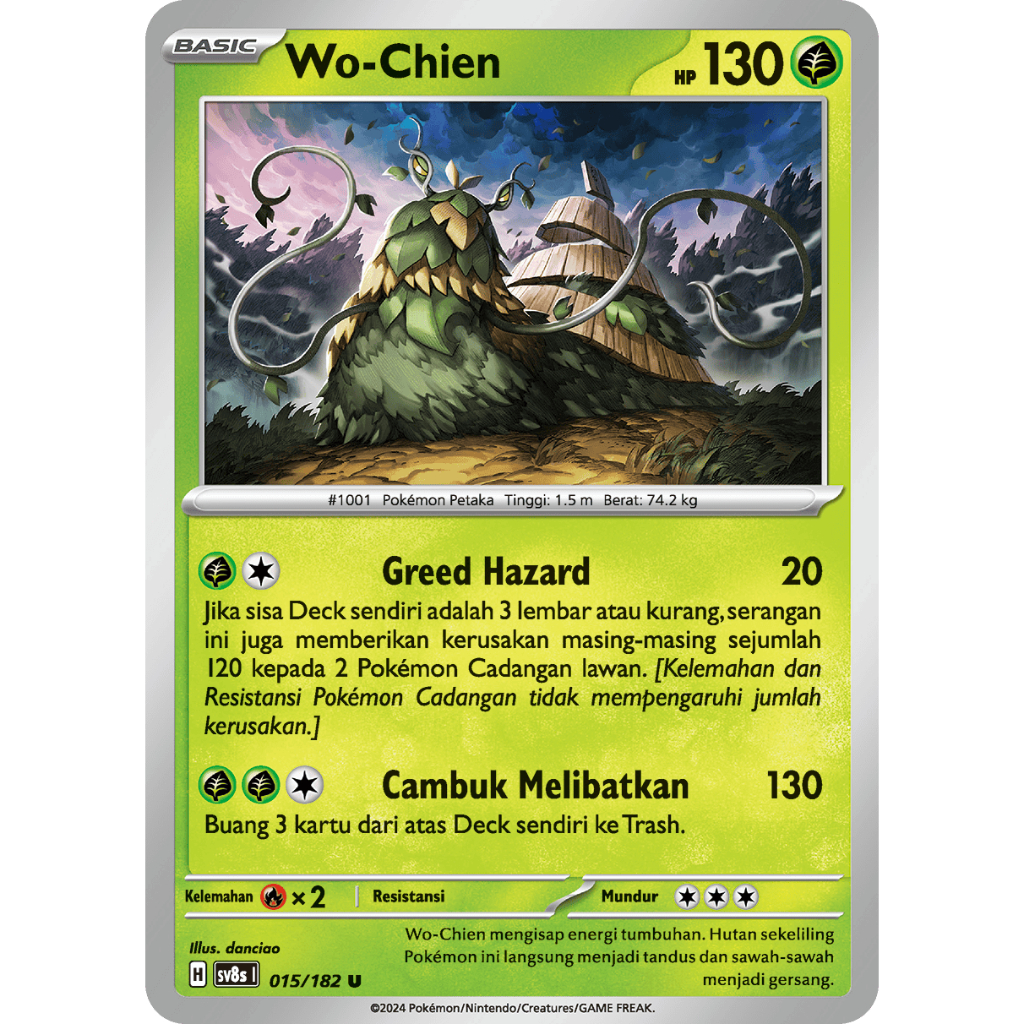 Wo Chien Wo-Chien Kartu Pokemon Wo-Chien