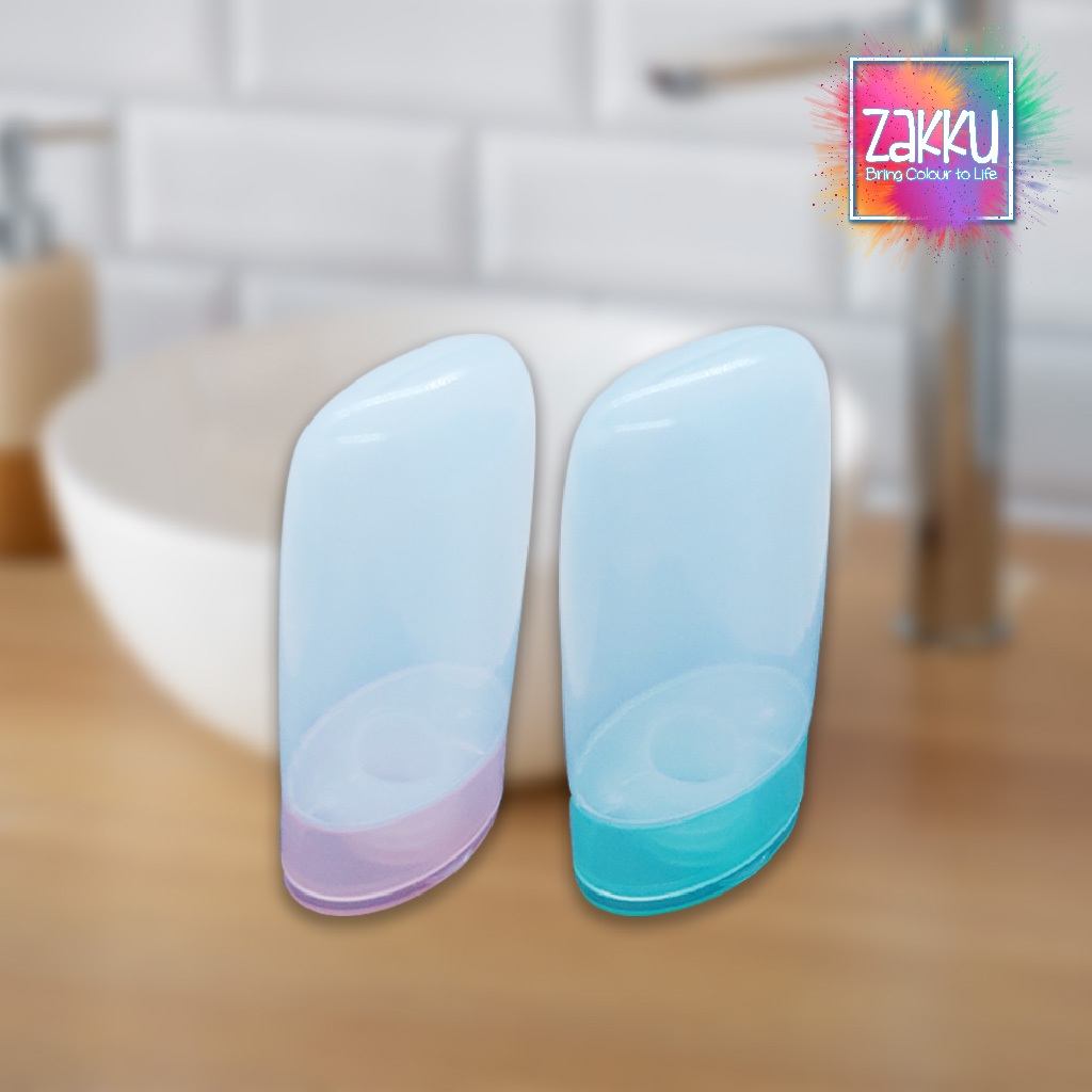 TUBE TRAVELSIZE 50 ML ISI 2 PCS/ BOTOL TRAVEL/ BOTOL LOTION/ BOTOL SABUN (RFZ27.1-15)