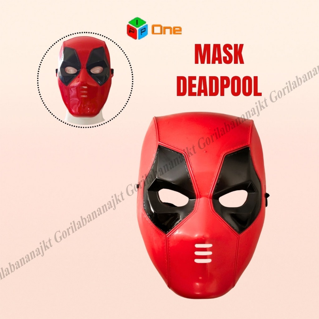 Mainan Topeng Superhero Marvel Deadpool