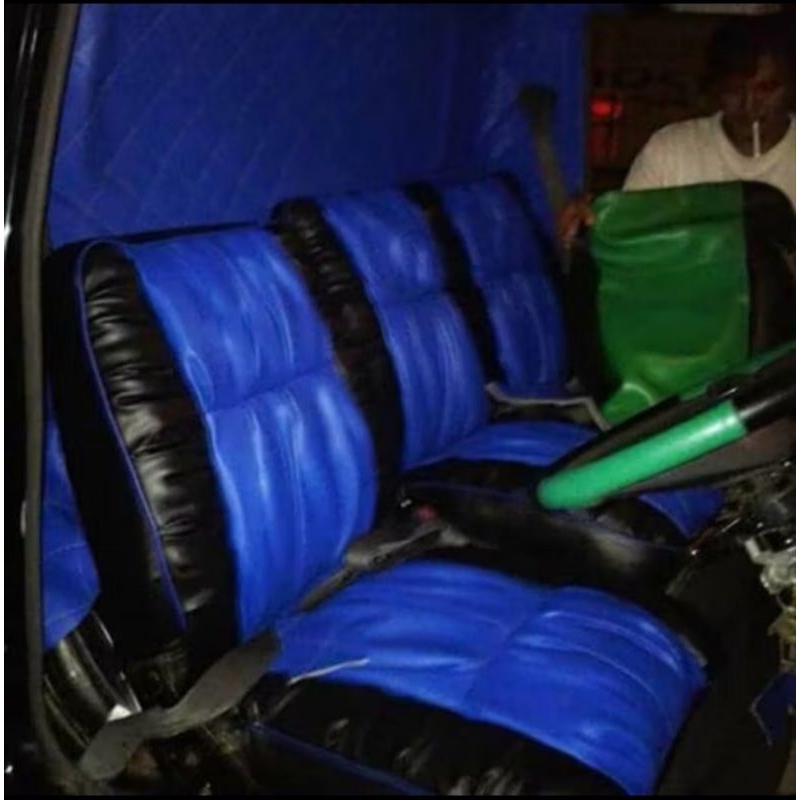 Sarung Jok Variasi L300 Pickup/ Cover Jok L300 Bonus Cover Stir