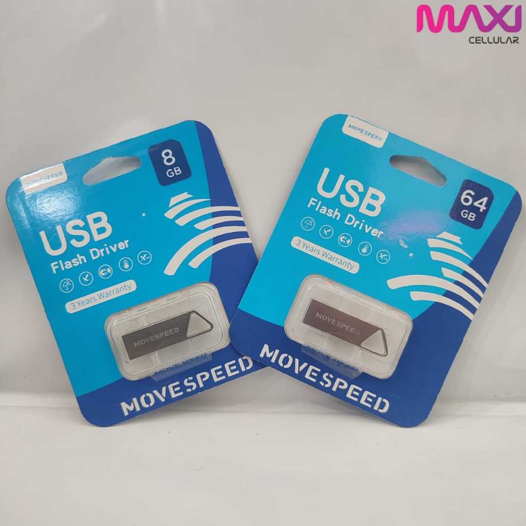 FLASHDISK MOVESPEED SEGITIGA BESI 8GB 64G FD FLASH DRIVE USB FLASHDISK