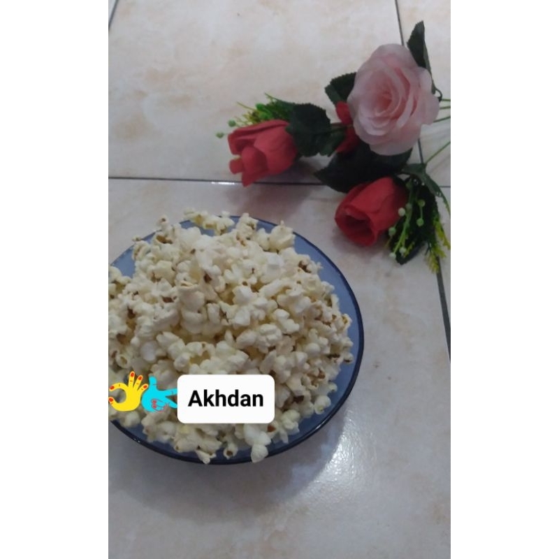 

popcorn/camilan enak/makanan ringan