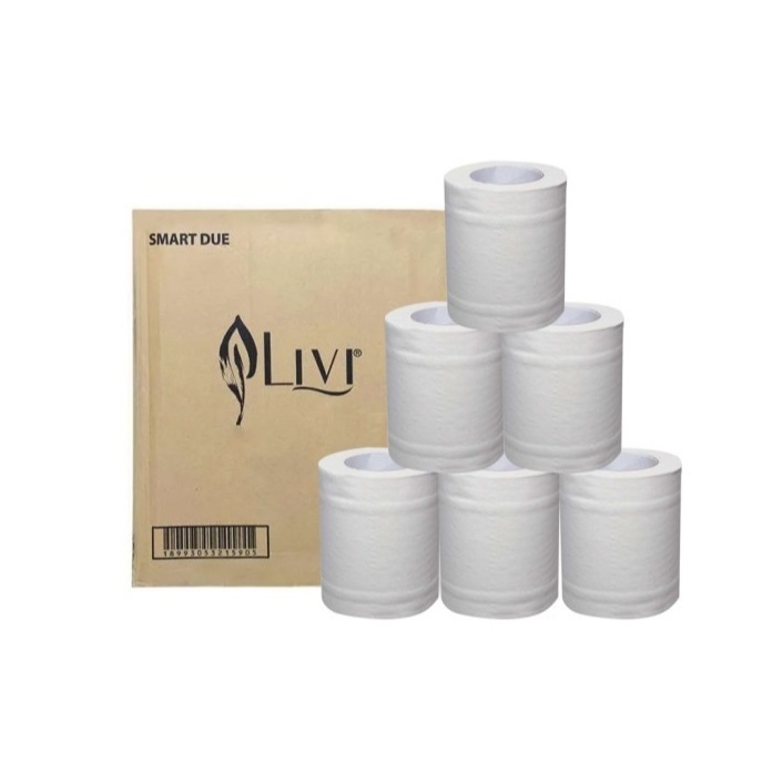 Tissu Livi Toilet Roll Smart Due 205's (6 Roll)