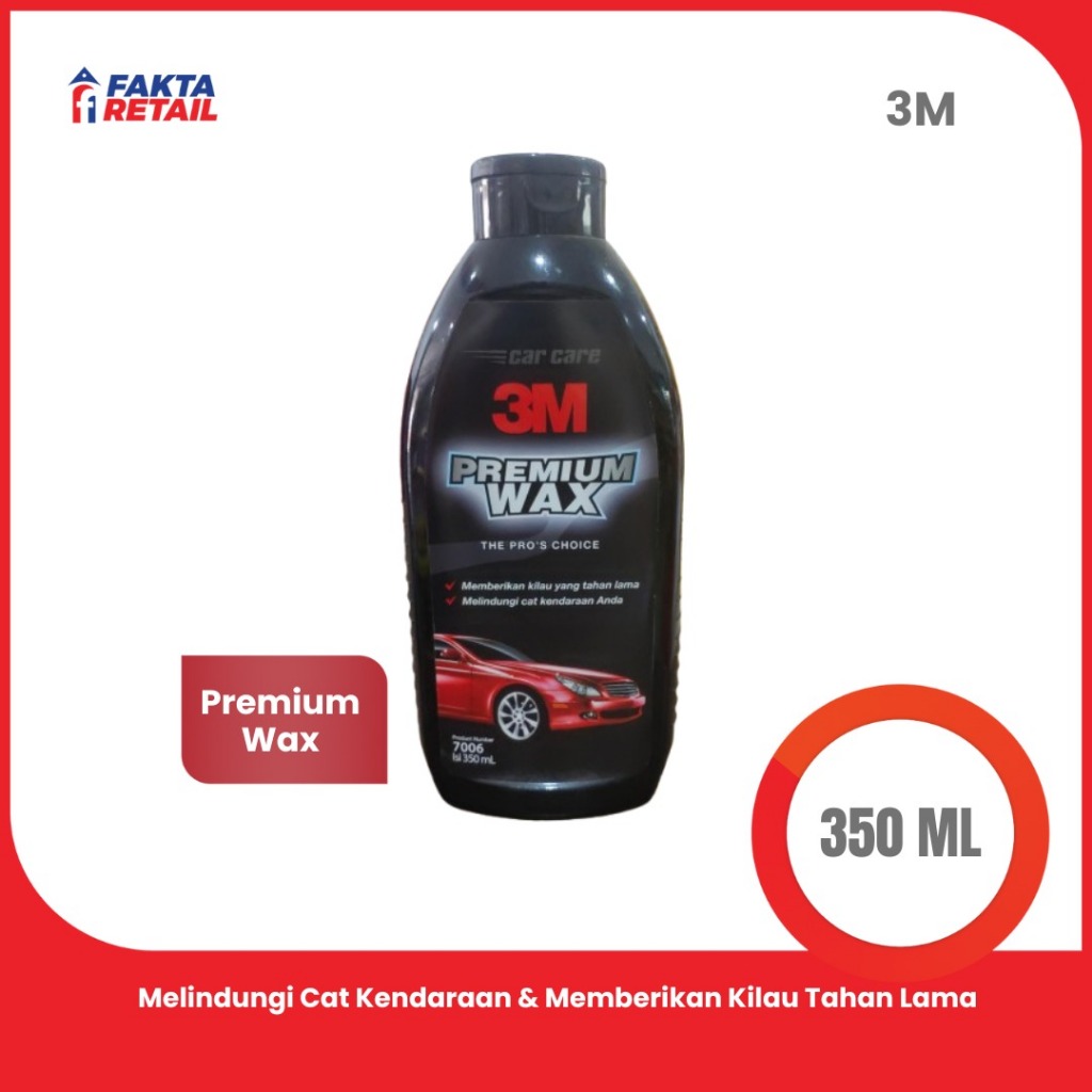 PREMIUM WAX 3M 350ML PENGKILAP MOBIL