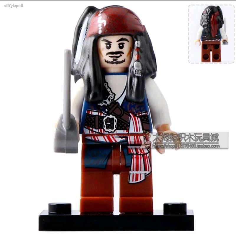 [Brick] Minifigure Jack Sparrow brick lego