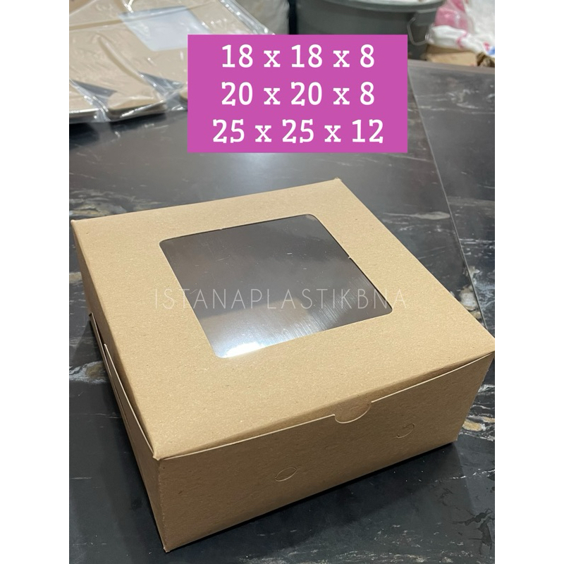

Kotak Kue Kraft (isi 10 pcs)