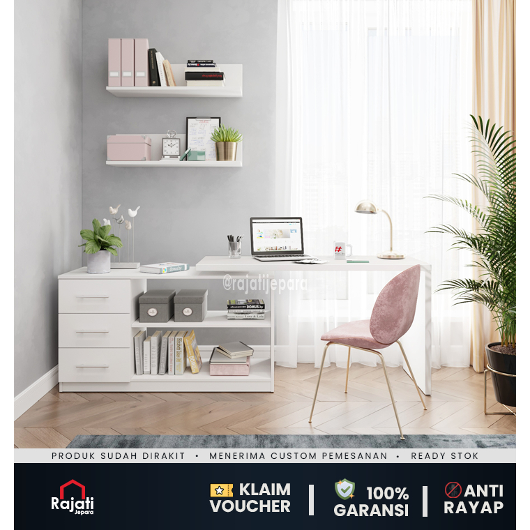 Meja Belajar Kecil Meja Kantor Minimalis Modern Meja Belajar Besar Meja Belajar Laci Meja Belajar Be