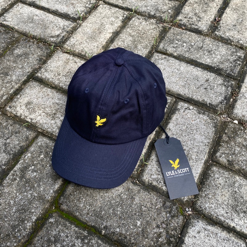 CAP / TOPI LYLE & SCOTT DARK NAVY ORIGINAL