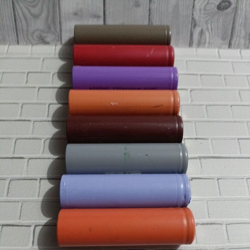 battery baterai batre 18650 real kapasitas 2000-2200mAh