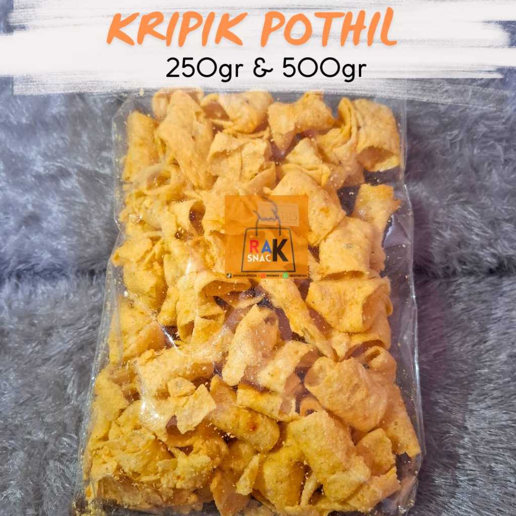 

KERIPIK POTHIL ORI DAN BALADO 250 GRAM & 500 GRAM